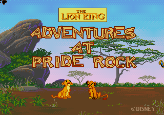 Lion King The Adventures At Pride Rock